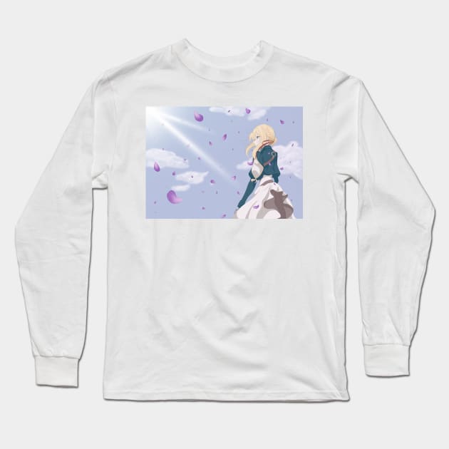 Violet Evergarden Long Sleeve T-Shirt by Labcoffee